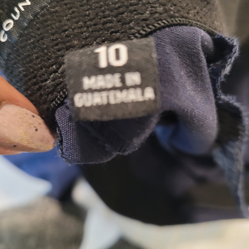 Counterparts navy blue pants. Elastic waist. - Picture 5 of 11